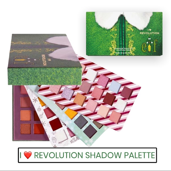 I Heart Revolution Makeup I Heart Revolution Elf Eyeshadow Palette Omg Book Collection Brand